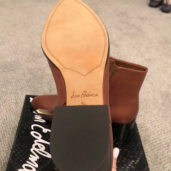 Sam Edelman size 9.5 Joey boot in Saddle Leather - Picture 3 of 8